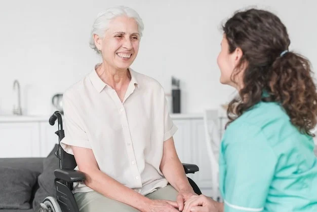 Personal care of seniors by a service provider